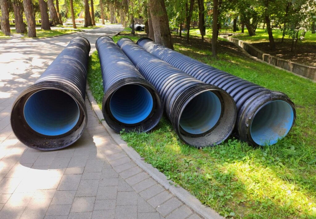 Гофрирани полиетиленови дренажни тръби, подходящи за индустриални проекти